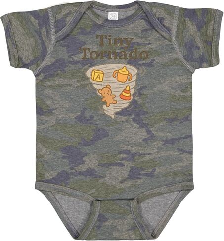inktastic Tiny Tornado Baby Funny Baby Bodysuit in Saudi Arabia