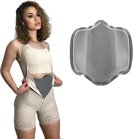 bombshell booty pillow Lipo Foam Abdominal Board Post Surgery – Compression Board for Lipo 360 & Tummy Tuck Recovery, Faja Board, Ab Board Liposuction, Tabla Abdominal Postoperatoria Black in Saudi Arabia
