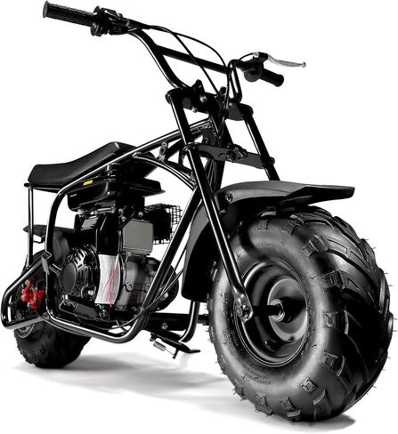 Oryxearth Mini Dirt Bike for Kids, Gas Powered Off Road Mini Dirt Bike Pit Bike with Automatic Transmission and Pull Start for Kids Green Skull in Saudi Arabia