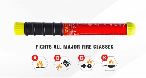 Element E100 | Compact Fire Safety Stick – Extended Discharge | Portable, Lightweight, Easy-to-Use | Model E100 | 1 Pack in Saudi Arabia