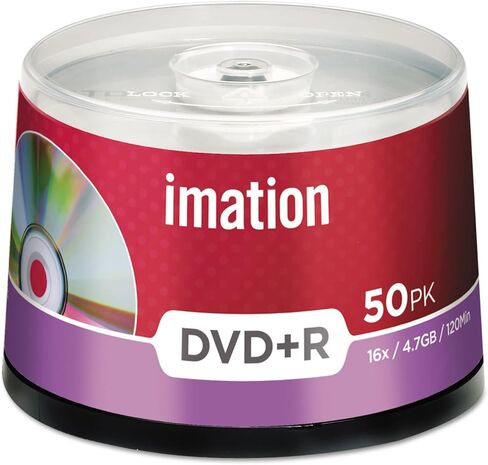 Imation 16x DVD+R 4.7GB 50 Pack Spindle in Saudi Arabia