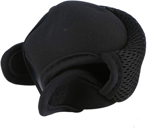 Baitcast Reels Cover Case, Breathable Baitcasting Reel Protector Soft Protective Cover For Fishing Wheels (Black) in Saudi Arabia