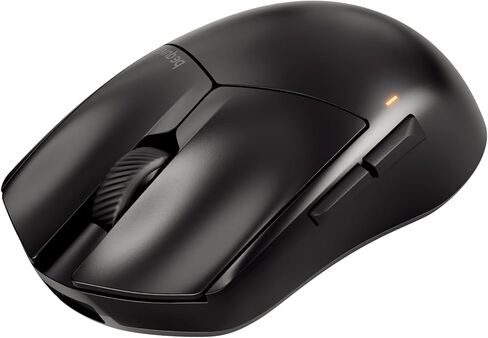 كن هادئاً! ماوس Dark Perk Ergo PC، خفيف الوزن 55 جرام، عمر بطارية لاسلكي طويل جدًا، معدل استقصاء 8000 هرتز، مستشعر PixArt PAW3950، 32000 نقطة في البوصة، مفاتيح بصرية 70 مترًا، زلاجات انزلاقية PTFE بنسبة 100% in Saudi Arabia