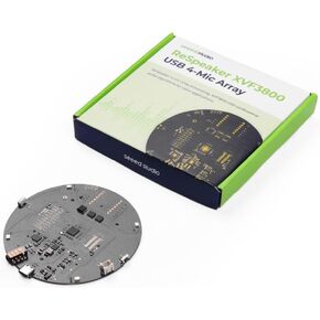 ReSpeaker XMOS XVF3800 – مصفوفة مكونة من 4 ميكروفونات مدعومة بالذكاء الاصطناعي للحصول على صوت واضح حتى في الضوضاء in Kuwait