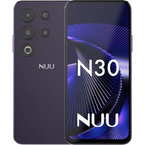 الهاتف الخلوي NUU N30 غير مقفل لـ T-Mobile، Mint، Metro، Qlink، Tello 6GB/128GB، هاتف المراهقين، ثنائي شريحة الاتصال 4G، ثماني النواة 6.7 بوصة 90 هرتز HD+، أي تطبيق أبوي، هواتف Android غير مقفلة، أرجواني، ضمان أمريكي لمدة عام in Kuwait