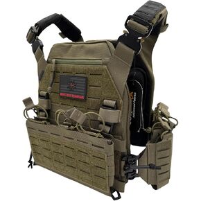 Modular Tactical Vest – 1000D Nylon, Quick Release, MOLLE, Adjustable | Training Airsoft, & Fitness Vest in Saudi Arabia