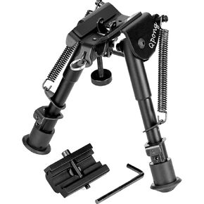 Bipods للبندقية 6-9 بوصة خفيفة الوزن وطول الساق قابل للتعديل مع محول in Kuwait