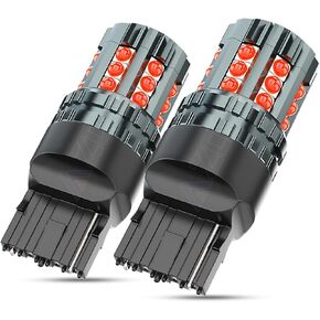3157 3057 LED Brake/Tail Stop Light Bulbs Compatible with Dodge Ram 1500 2500 3500 2003 2004 2005 2006 2007 2008 2009 2010 2011 2012 2013 2014 2015 2016 2017 2018 2019, 300% Brightness Red, 2PCS in Kuwait