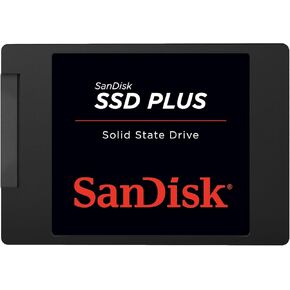 SanDisk SSD PLUS 1 تيرابايت SSD داخلي - SATA III 6 جيجابت/ثانية، 2.5 بوصة/7 مم، حتى 535 ميجابايت/ثانية - SDSSDA-1T00-G27 (متجدد) in Kuwait