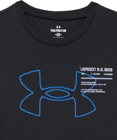 Under Armour 1388678-1-YXL UA B Glitch BL LS Black YXL in Saudi Arabia