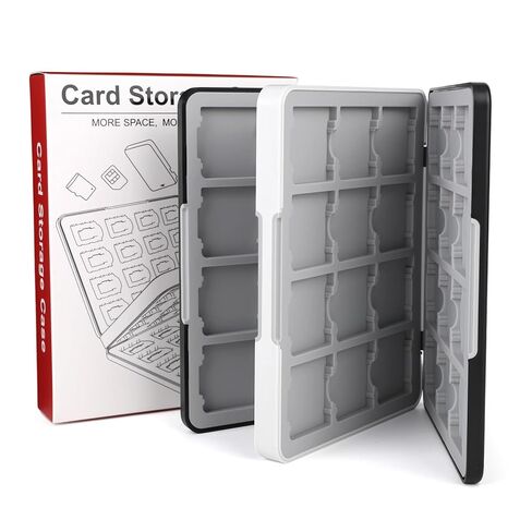 حافظة بطاقات ألعاب مكونة من 48 فتحة متوافقة مع Switch NEW 3DS XL/NEW 3DS / DSi XL/DSi LL/DS Lite، هيكل صلب مع بطانة من السيليكون وإغلاق مغناطيسي وحامل خرطوشة ألعاب وملحقات منظم للتخزين in Saudi Arabia