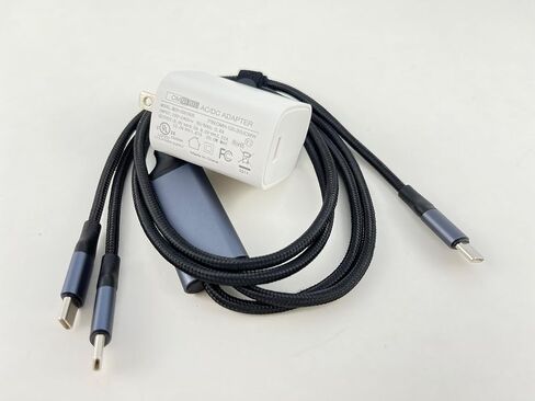 OMNIHIL Wall Charger+3.2FT USB-C Splitter Cable Compatible with HiFi Walker H2 MP3 Player in Saudi Arabia