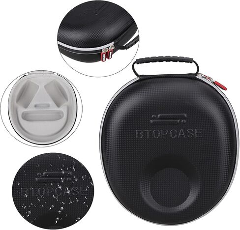 Hard EVA Protective Carrying Storage Cover Case for Sony PULSE 3D Wireless Headset Sony PS5 Headset (Black with Slot) in Saudi Arabia