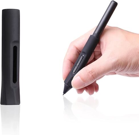 Pen Holder Grip Suitable for Wacom Pen LP-190-2K, LP-1100-4K, CTL472/672, CTL4100/6100, CTL490/690, One DTC-133 Pen Stylus (Black) in Saudi Arabia