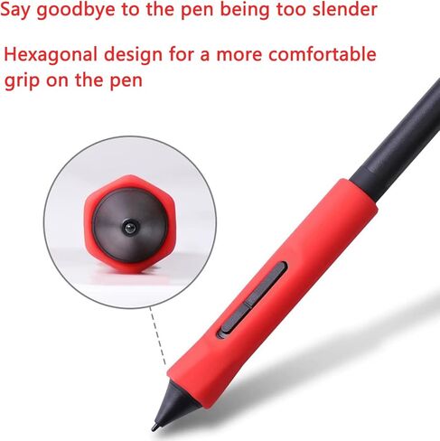 Pen Holder Grip Suitable for Wacom Pen LP-190-2K, LP-1100-4K, CTL472/672, CTL4100/6100, CTL490/690, One DTC-133 Pen Stylus (Black) in Saudi Arabia
