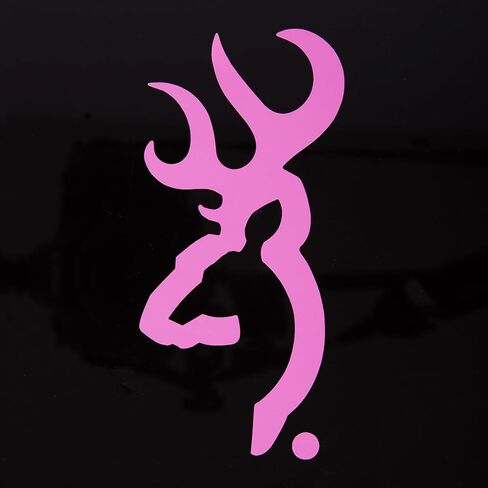 ملصقات Buckmark من الفينيل عالية الجودة متوفرة باللون الأبيض والوردي والموسي أوك بريك أب آند بريك أب كونتري in Saudi Arabia