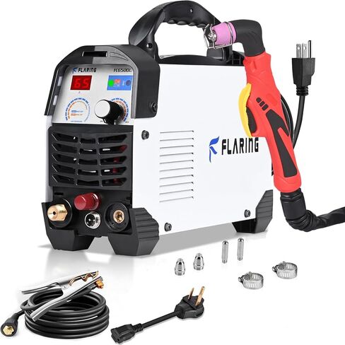 قاطع البلازما المشتعلة ، 65 AMP Plasma Cutter Machine 120V 240V 4/5 "(20mm) Max Cutting 1/2" (12.7mm) CLEAL CUTT IGBT HISTERTER TERPERTER TOUCH ARC BLASMA in Saudi Arabia