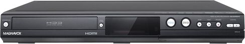 مسجل MAGNAVOX H2160MW9 HDD وDVD مع موالف رقمي، أسود in Saudi Arabia