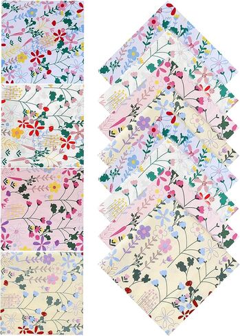 Handkerchief for Women Cotton Women Handkerchiefs Floral Ladies Handkerchief Cotton Ladies Hankies Printed Women's Hankies in Saudi Arabia