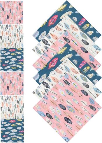 Handkerchief for Women Cotton Women Handkerchiefs Floral Ladies Handkerchief Cotton Ladies Hankies Printed Women's Hankies in Saudi Arabia