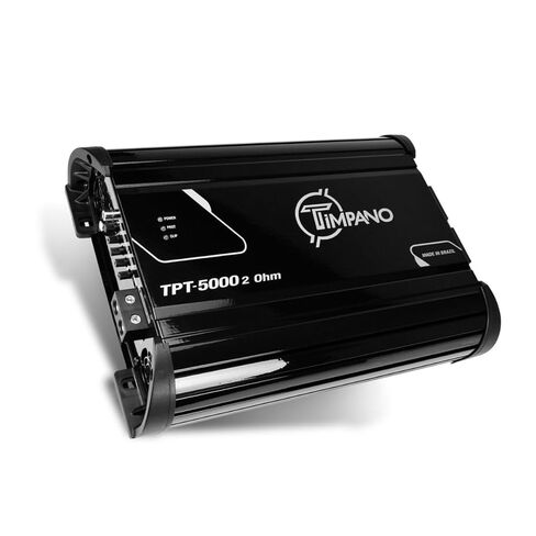 Timpano TPT-5000 2 Ohm مضخم صوت كامل النطاق - 5000 واط RMS فئة D 1 قناة أمبير مدمجة لتركيب صوت PRO Audio Midbass، ومكبرات الصوت متوسطة المدى على أنظمة صوت السيارة in Saudi Arabia