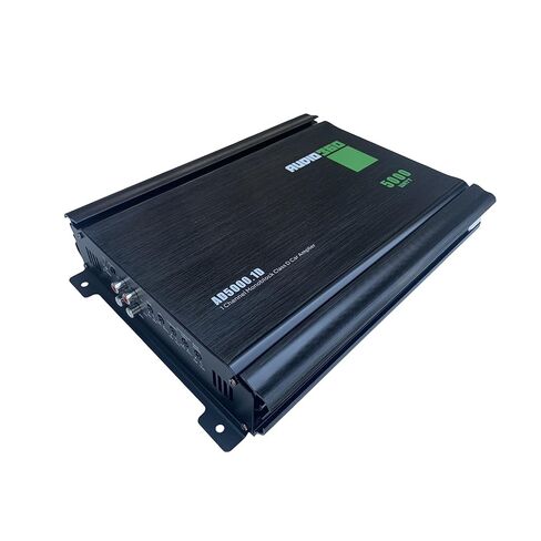Audio360 AD5000.1 Monoblock Car Amplifier Bundle, 5000W Max Power, Includes 4-Gauge ANL Fuse Amp Wiring Kit, Compact Class D 1-Ohm Stable Subwoofer Amplifier with 90dB SNR in Saudi Arabia