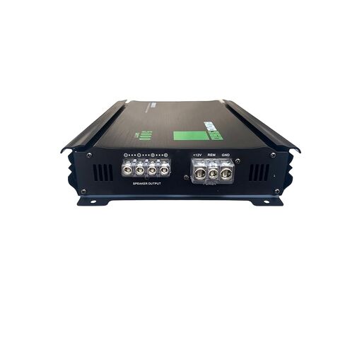 Audio360 AD5000.1 Monoblock Car Amplifier Bundle, 5000W Max Power, Includes 4-Gauge ANL Fuse Amp Wiring Kit, Compact Class D 1-Ohm Stable Subwoofer Amplifier with 90dB SNR in Saudi Arabia