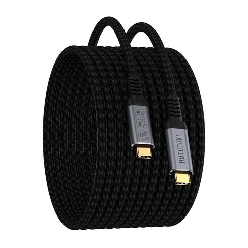 usbc to usbc Data Cable 3.3FT Compatible with Thunderbolt 4/3,Type c to Type c,USBC 3.2 Monitor Cable Support 20Gbps 240W PD Fast Charging Cord, 4K@120Hz for eGPU, Monitor,ssd in Saudi Arabia
