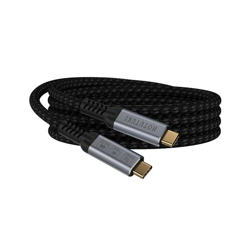 usbc to usbc Data Cable 3.3FT Compatible with Thunderbolt 4/3,Type c to Type c,USBC 3.2 Monitor Cable Support 20Gbps 240W PD Fast Charging Cord, 4K@120Hz for eGPU, Monitor,ssd in Saudi Arabia