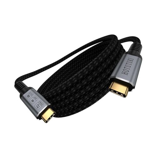 usbc to usbc Data Cable 3.3FT Compatible with Thunderbolt 4/3,Type c to Type c,USBC 3.2 Monitor Cable Support 20Gbps 240W PD Fast Charging Cord, 4K@120Hz for eGPU, Monitor,ssd in Saudi Arabia