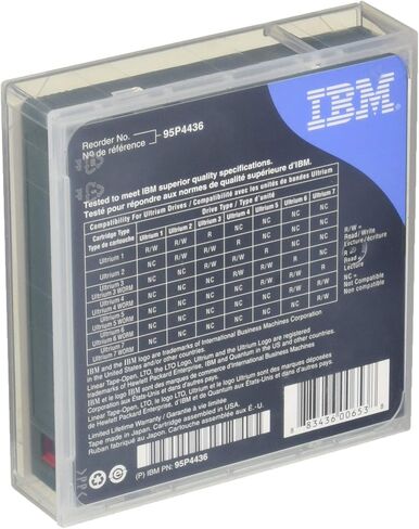 IBM Refurbish LTO-4 Ultrium Data Tape (800GB/1.6TB) (95P4436) - Seller Refurb in Saudi Arabia