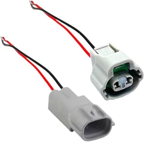 Cars Connectors 1/5/10/20 Sets 2 Pin 90980-11168 Auto Wire Harness Plug 7283-7526-30 for Connector 1JZ 2JZ 1UZ 3UZ(2p Male,1 Set) in Saudi Arabia