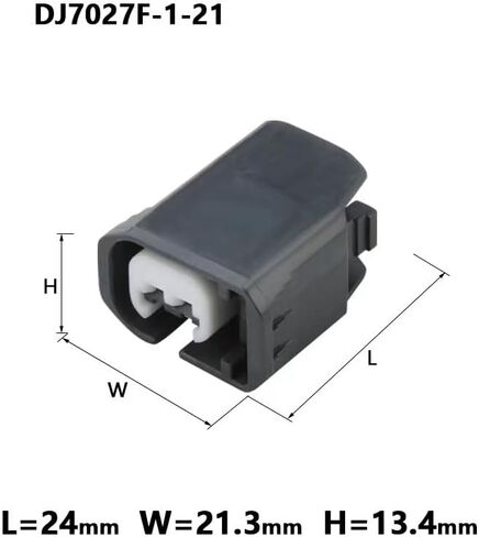 موصلات السيارات 7027F-1-21 2-Hole 2p قابس موصل أسلاك السيارات، كم موصل السيارات مع أطراف (F) in Kuwait