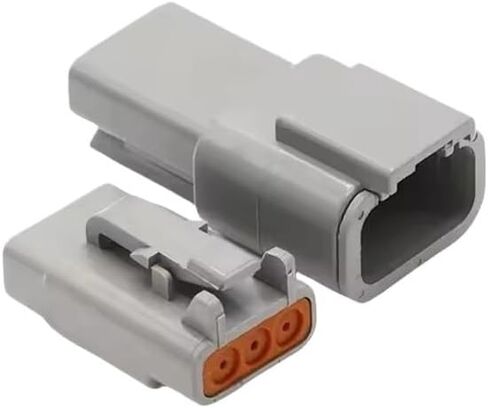 Car Connector Water Proof Automotive Connector Plug Kit M06 M04 2P 3P 4P 6P 8P 12P Male Female Plug Socket for Automobile(3P) in Saudi Arabia