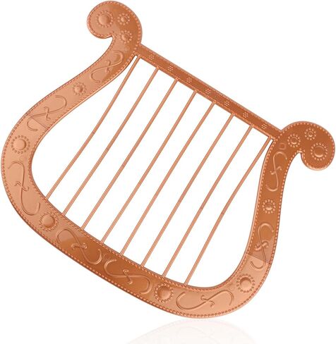 Angel Harp، دعامة القيثارة البلاستيكية الذهبية للهالوين وعيد الميلاد الملائكي ملحق للحفلات ذات الطابع الشخصي in Kuwait