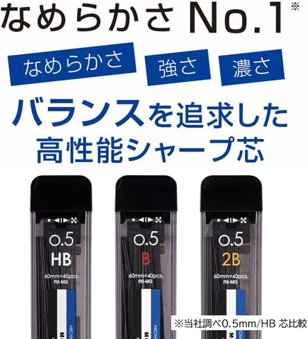 Tombow R5-MGHB72-5P Sharp Lead MONO Monograph MG 0.5mm HB Gray in Saudi Arabia
