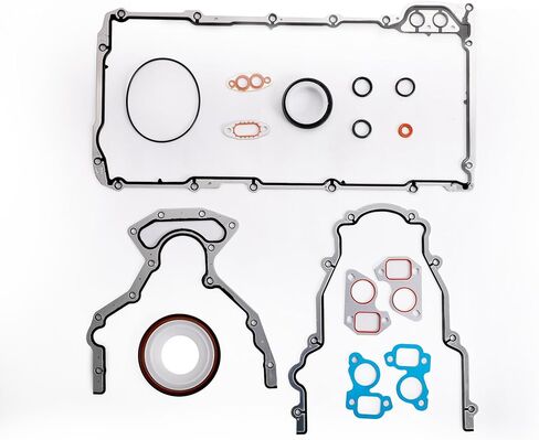 KAX OS30693R Oil Pan Gasket Set for Chevy Silverado Tahoe Suburban Express Corvette Avalanche Camaro, GMC Sierra Yukon XL 1500 Savana Envoy, Cadillac Escalade/Hummer H2, 4.8L 5.3L 5.7L 6.0L 6.2L in Saudi Arabia