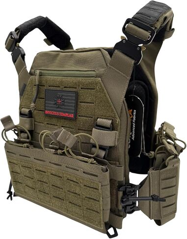 Modular Tactical Vest – 1000D Nylon, Quick Release, MOLLE, Adjustable | Training Airsoft, & Fitness Vest in Saudi Arabia
