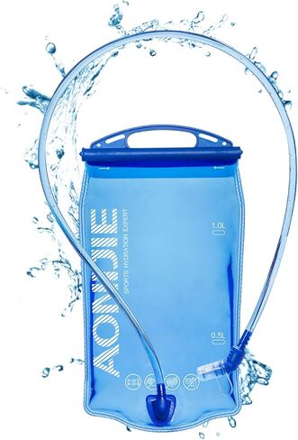 AONIJIE Water Bladder 1L/1.5L/2L/3L Hydration Water Bladder, Wide Opening Leak-Proof Water Reservoir, Fits Most Hydration Packs for Backpacking, Mountain Biking, Trail Running, and Camping in Saudi Arabia