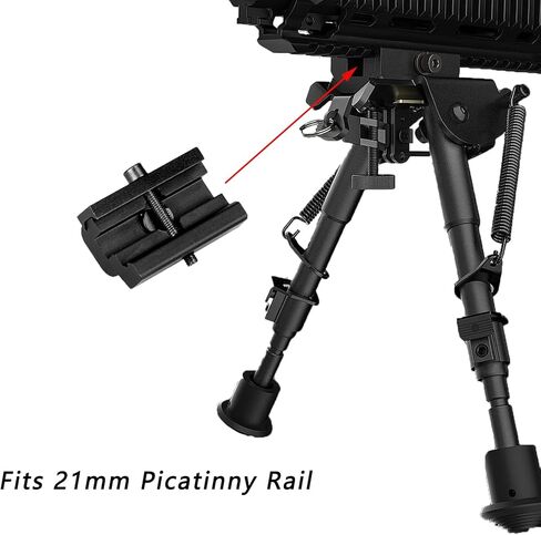 Bipods for Rifle 6-9 inches Lightweight Adjustable Leg Length with Adapter in Saudi Arabia