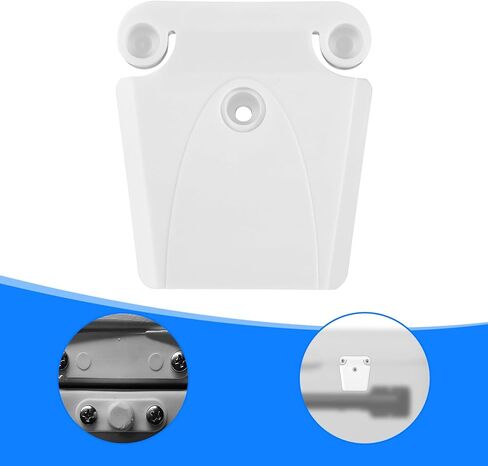 2pcs Cooler Lock Column & 10pcs Screws, High-Strength Cooler Latch Replacement Parts with Plastic Latches Posts Set Compatible with Igloo 50-165 Qt in Kuwait