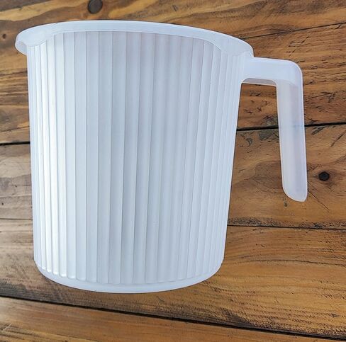 ATCUSA Homely Bathing Dabba - كوب حمام للتخييم بتصميم مضلع سعة 1.5 لتر خالٍ من مادة BPA - ألوان متنوعة in Saudi Arabia