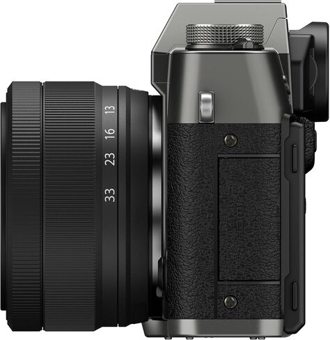 FUJIFILM X-T30 III Mirrorless Camera with 13-33mm f/3.5-6.3 Lens (Charcoal Silver) Bundle with Lens Filter Kit UV/CPL/F 49mm + 64GB Memory Card + Memory Card Wallet + Cleaning Kit in Saudi Arabia