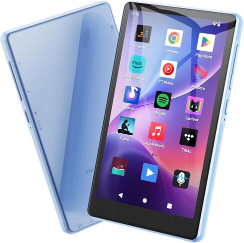 مشغل MP3 سعة 160 جيجابايت مع بلوتوث وواي فاي، مشغل MP3 Android مع Spotify، مشغل MP4 مع شاشة لمس عالية الدقة 4.5 بوصة، Google Play، Amazon Music، Pandora، مشغل للأطفال، إلغاء تثبيت التطبيق وتثبيته in Kuwait