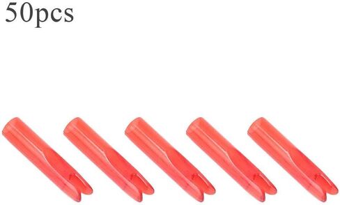 Vbest life Archery Arrows Nocks for 6mm Shaftment Hunting Target Shooting 50Pcs Red Blue Green in Saudi Arabia