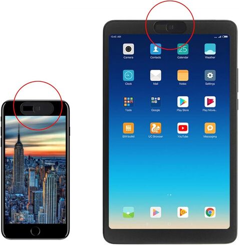 Webcam Cover, Camera Cover Slide, 3-Pack Upgrade Ultra-Thin Camera Covers Compatible for Laptop MacBook Pro iMac PC Tablet Notebook Surface Pro Echo Show Camera Protect Your Privacy Security (Black) in Saudi Arabia