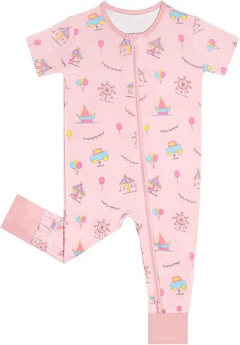 GUISBY Baby Rayon of Bamboo Pajamas Set | Breathable Comfort Sleepwear, Lightweight Skin Friendly Pajamas, Durable Kids Loungewear, All Season Wear in Saudi Arabia