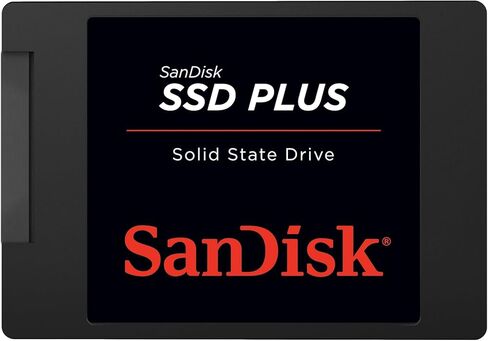 SanDisk SSD PLUS 1TB Internal SSD - SATA III 6 Gb/s, 2.5"/7mm, Up to 535 MB/s - SDSSDA-1T00-G27 (Renewed) in Saudi Arabia