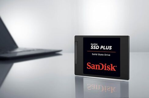 SanDisk SSD PLUS 1 تيرابايت SSD داخلي - SATA III 6 جيجابت/ثانية، 2.5 بوصة/7 مم، حتى 535 ميجابايت/ثانية - SDSSDA-1T00-G27 (متجدد) in Kuwait