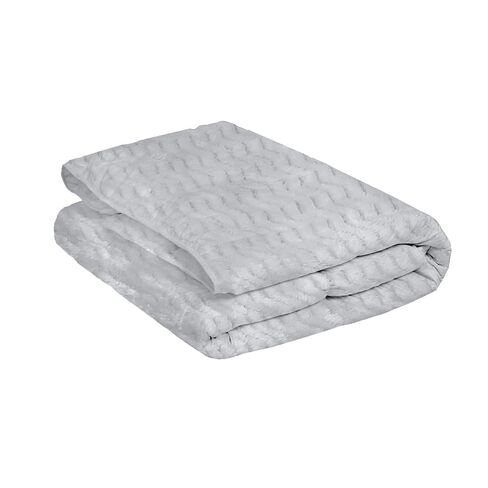 Delta Children Wavy Plush Changing Pad Cover, Grey in Saudi Arabia